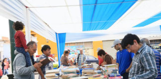 Inicia campaña “Chapa tu libro” con venta de libros desde un sol en plazuela El Recreo