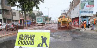 MPT inicia rehabilitación de Avenida Mansiche