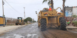 MPT inicia trabajo de rehabilitación en avenida Larco