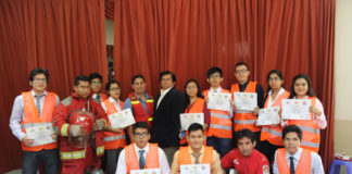 Jefe de Bomberos dicta charla de prevención contra incendios en UNT