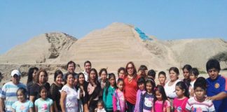 Escolares y docentes recorren Museo de Sitio y Huaca Toledo