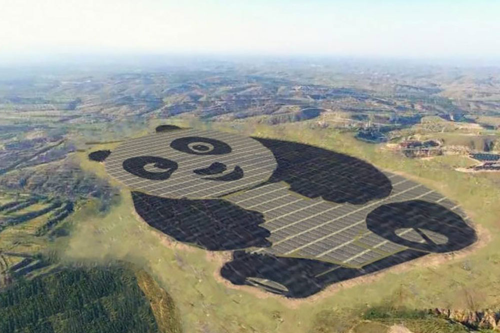 inauguran-planta-de-energia-solar-en-forma-de-oso-panda-en-china