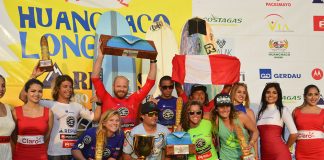 Phil Razjman y Atalanta Batista se coronan campeones del Huanchaco Longboard Repalsa Pro Perú 2017