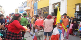 Se realiza taller “Desarrollo de talentos circenses” en Trujillo