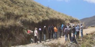 Inicia la construcción el puente Tantalbara en Santiago de Chuco