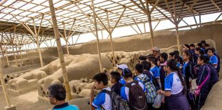 Estudiantes de bajos recursos visitan gratis sitios arqueológicos