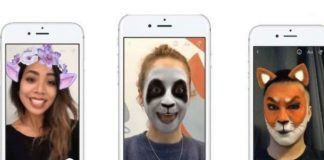 Facebook añade nuevas máscaras que se activan con movimientos de la cara