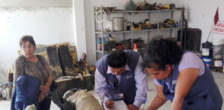 Inspeccionan funcionamiento de empresas del Parque Industrial en La Libertad