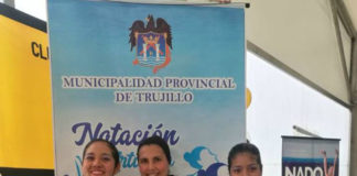 Nadadoras trujillanas ganan medalla de oro en campeonato de nado sincronizado