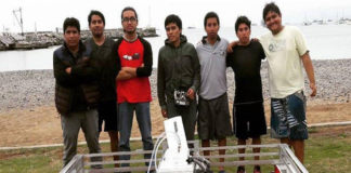 Estudiantes de UNI crean dron marino que concursará en Francia