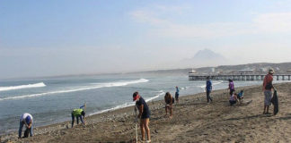 Se realiza con éxito campaña de limpieza «Huanchaco Te Quiero Limpio»