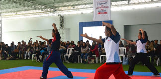 Deportista de UCV ofrece demostración de Kung Fu Wushu