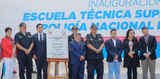 Inauguraron la Escuela Técnico Superior de la PNP en La Libertad