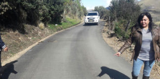 Más de 200 kms de carreteras del interior ya tienen mortero asfaltico económico en La Libertad