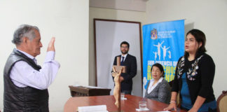 MPT juramenta directiva representativa del Adulto Mayor