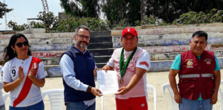 Empresa Casa Grande entrega Coliseo Gildemeister a la Municipalidad de Chicama