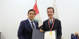 Embajador de Francia es declarado Huésped Ilustre por el GRLL