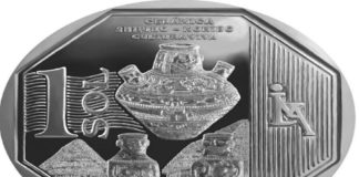 Moneda de Perú alusiva a la cerámica shipibo konibo es considerada la mejor del mundo