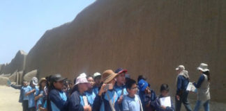 Escolares se motivaron con visitas culturales a Chan Chan