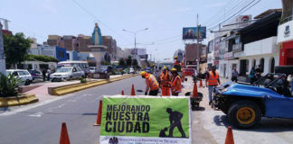 MPT inicia rehabilitación de vías de recorrido del Papa