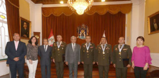 MPT reconoce a miembros del Ejército Peruano por acciones meritorias
