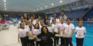 Nadadoras trujillanas ganan medallas de oro en el Campeonato Nacional de Natación Artística