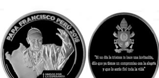 BCR lanza medalla de plata conmemorativa al Papa Francisco