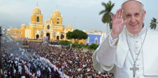 Fieles de parroquias de Chimbote se inscriben para visita de Papa Francisco en Trujillo