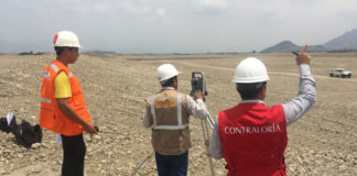 Contraloría General de la República realiza trabajos topográficos en descolmatación del río Chicama