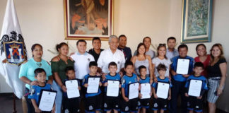 MPT reconoce a a niños que obtuvieron segundo lugar en Copa de La Amistad