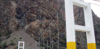 Inauguran puente colgante que comunica Calemar y Condormarca en La Libertad