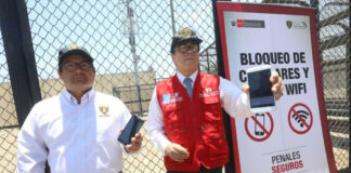 Ministro de Justicia verifica bloqueo de la señal celular e internet en penal El Milagro