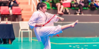 Karateca peruana Erika Gaspar es campeona del Junior Internacional Cup en Estados Unidos
