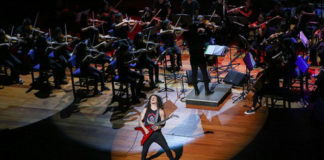 Espectacular presentación de Epic Symphonic rock en Teatro de UPAO