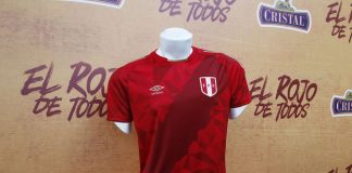 FPF presenta la tercera camiseta que usará Perú en el Mundial de Rusia 2018