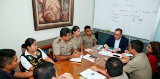 UPAO y PNP coordinan trabajo en equipo