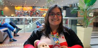 Paranadadora de UPAO compite en el Open de Sao Paulo en Brasil