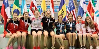 Perú obtiene la medalla de bronce en el Campeonato Panamericano de Bádminton