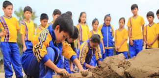 Escolares aprenden sobre Chan Chan con taller vivencial de adobes