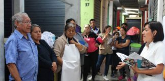 MPT continúa capacitaciones en mercados por certificación de puestos saludables