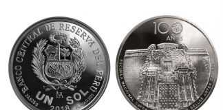 BCR pone en circulación moneda de plata alusiva al centenario de Escuela de Bellas Artes