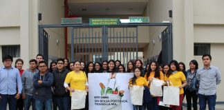 Estudiantes de UPN realizan proyecto “Sin Bolsas Por Favor”