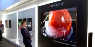 LG presenta su nuevo televisor de 88 pulgadas con resolución 8K
