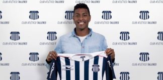 Peruano Miguel Araujo es oficializado como jugador del Talleres de Córdoba de Argentina