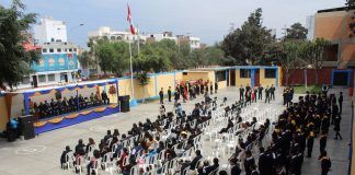 Colegio Rafael Narváez Cadenillas conmemora su 26° aniversario de creación