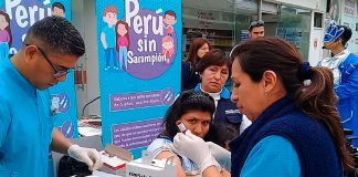 La OMS felicita al Perú por trabajo de contención del brote de Sarampión