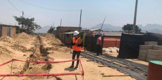 Presentan avances en obra de agua y alcantarillado en AA.HH. Santa Victoria de Chepén