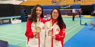 Selección peruana de bádminton gana medallas en torneo mexicano