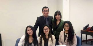 Alumnas de UNT participan en la IV Contienda de Derechos Fundamentales en la PUCP