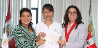 Fiscalía dona miles de soles a Voluntariado Manos Abiertas y Fundación Peruana de Cáncer